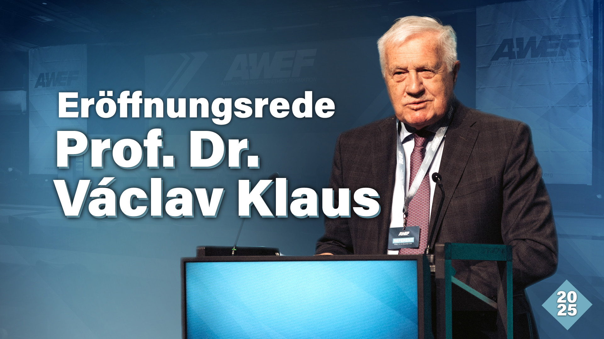 Eröffnungsrede Prof. Dr. Václav Klaus
