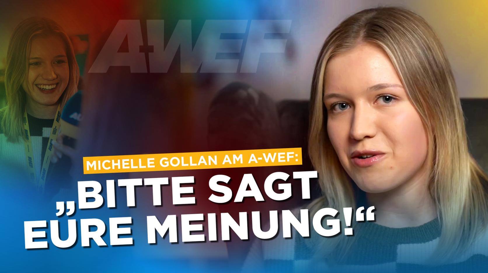 A-WEF: Michelle Eingollan: "Diskurs funktioniert!"
