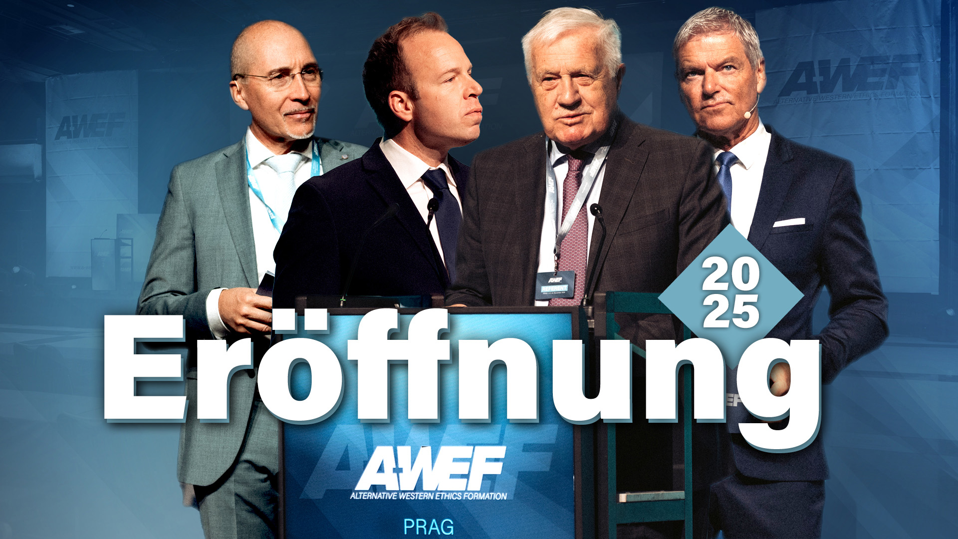 Alles für den Frieden! - Eröffnung der A-WEF Tagung 2025: „Die EU ist nicht Europa!“