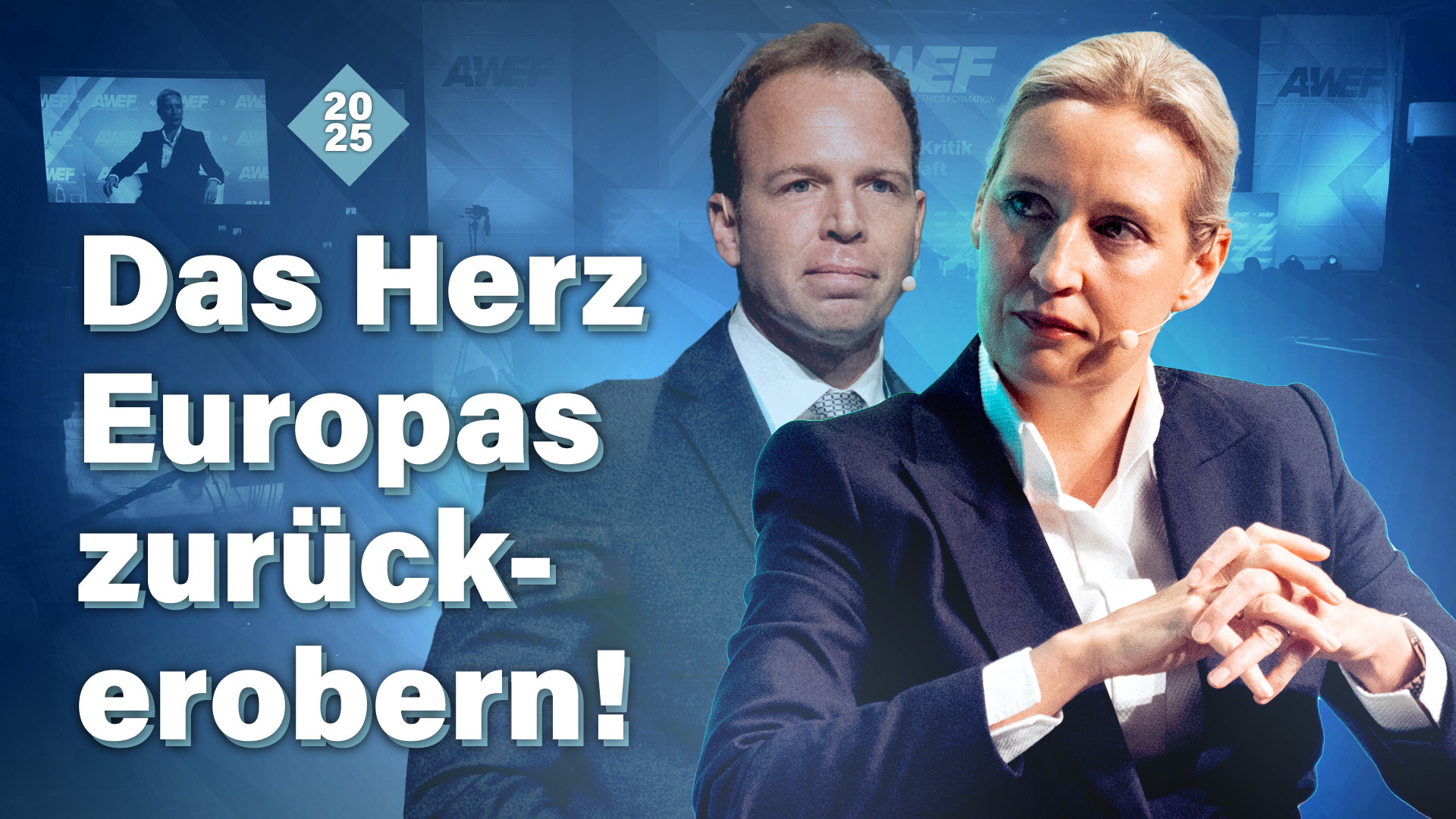 AfD Weidel beim A-WEF 2025: „Frieden in Europa kann es nicht ohne Russland geben.“