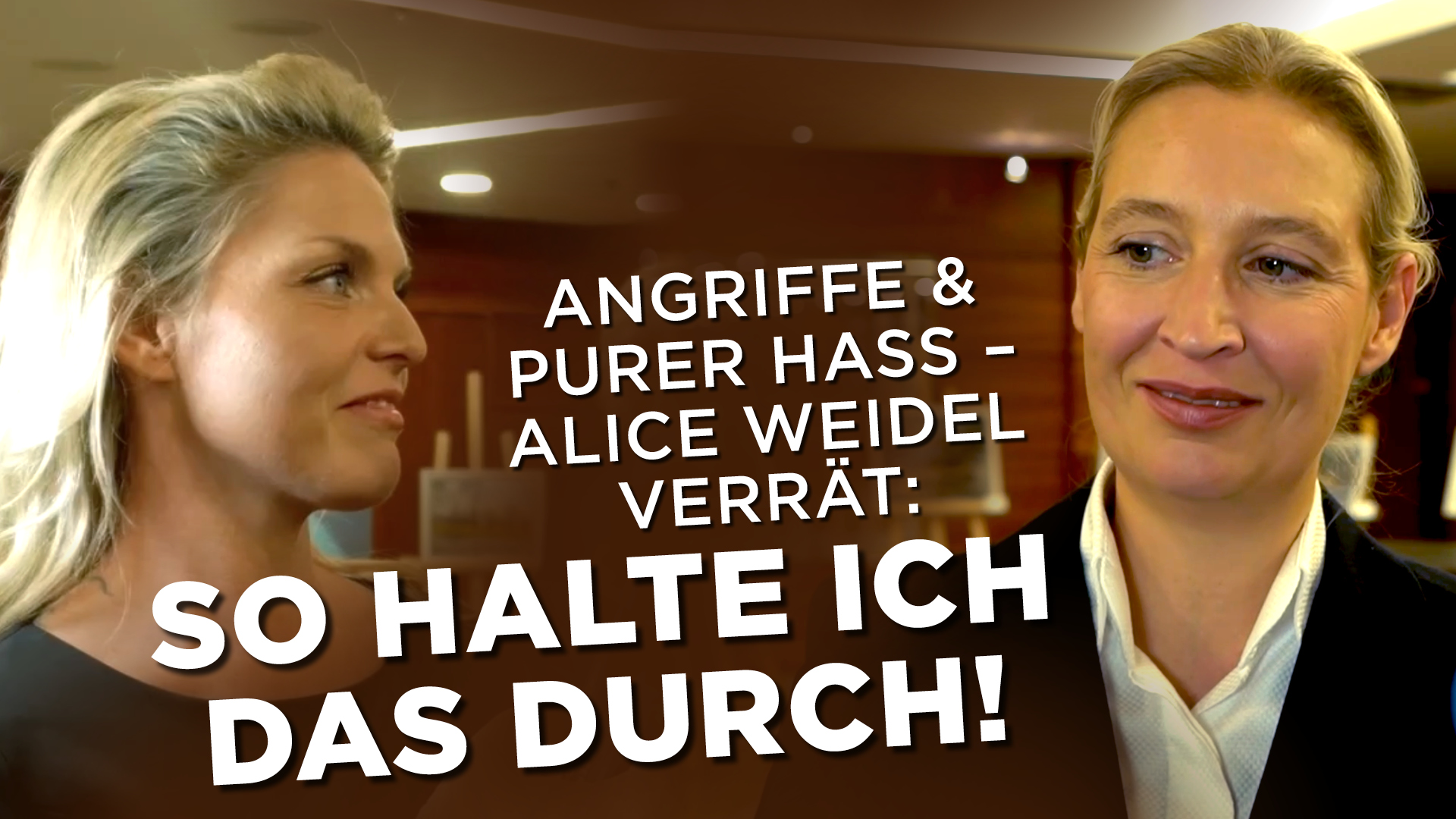 Sie hat es verraten: So hält Alice Weidel durch!