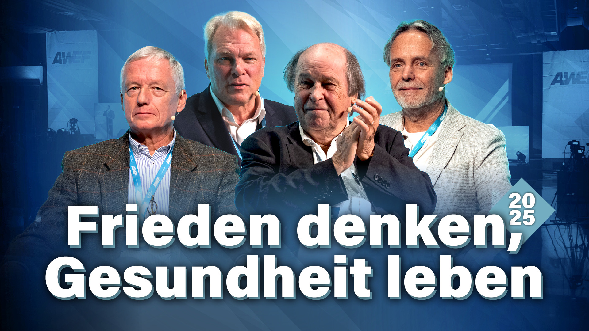 A-WEF 2025 Panel: „Frieden denken, Gesundheit leben.“